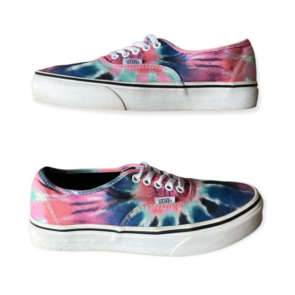 Vans Multicolor Tie-Dye Sneakers Unisex Size Men’s 7.0 Women’s 8.5 US